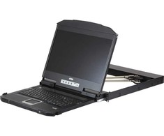 Aten ATEN CL3800NW konsola rackowa 47 cm (18.5'') 1920 x 1080 px Metal, Plastik Juodas