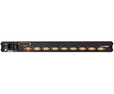 Aten CL5708N, USB, USB Type-A, 1280 x 1024 pikselių, 1,255 sek./puslapis, Juoda, 1U