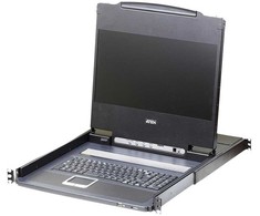 Aten ATEN CL6700MW-ATA-2XK06A1G, 1920 x 1080 pikselių, Full HD, montavimas į stelažą, 1U, 19.4 W, juoda