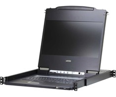 Valiklis Aten komutatorius ATEN CL6700MW-ATA-2XK06DNG KVM komutatoriaus tvirtinimo stove parinktys Juodas