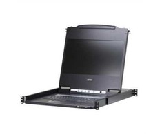 Aten komutatorius ATEN CL6700MW-ATA-2XK07GG KVM komutatoriaus tvirtinimo stove parinktys Juodas
