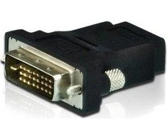 AV adapteris Aten DVI yra HDMI adapteris 2A-127G Juoda