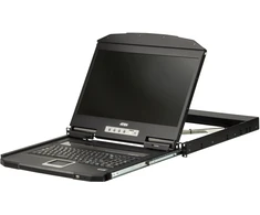 Aten Konsolė rackowa CL3700NW 47 cm (18.5'') 1920 x 1080 px metal, plastik juoda 1U (CL3700NW-NORDIC)