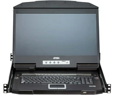Aten Konsolė rackowa CL3884NW-ATA-XG 47 cm (18.5'') juoda (CL3884NW-ATA-AG)