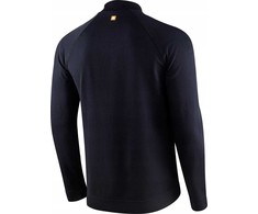 Bluza bez kaptura Brubeck Athletic - juodas/juodas