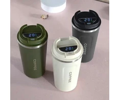 ATL Termo puodelis su LCD ekranu 510 ml, baltas