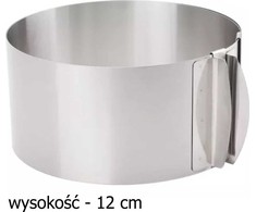ATL Metalinė torto formavimo juosta – 16–30 cm