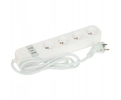 Opti IŠMANUSIS ILGINTUVAS ATLO-WS95U-TUYA (4 KIŠTUKAI + 2 USB + 1 USB-C) Wi-Fi, Tuya Smart 1,5 m