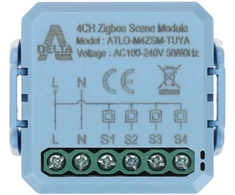 Opti Išmanusis scenų modulis ATLO-M4ZSM-TUYA ZigBee, Tuya Smart