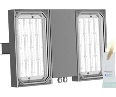 ATM Lightning LED apsaugos nuo sprogimo korpusas 90W EXL380LED -090- E8 642 x 386mm (31-380- 09E800)