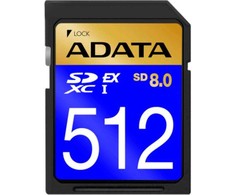 Atminties kortelė ADATA Premier Extreme SD8.0 SDXC 512 GB Class 10 UHS-I/U3 V30