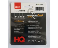 Atminties kortelė Karta Imro karta pamięci 16GB Micro SDHC kl. 6