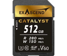 Atminties kortelė ExAscend 512GB SDXC Catalyst UHS-II V60 U3