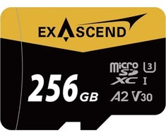 Atminties kortelė ExAscend 256GB Micro SDXC Catalyst UHS-I A2 V30 U3