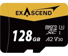 Atminties kortelė ExAscend 128GB Micro SDXC Catalyst UHS-I A2 V30 U3