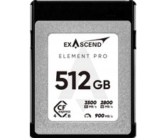 Atminties kortelė Karta ExAscend Karta ExAscend Element Pro CFexpress B 4.0 512GB