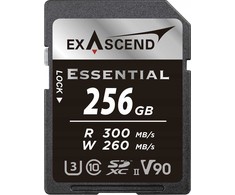 Atminties kortelė Karta ExAscend Essential UHS-II 256GB V90 (EX256GSDU2-S)