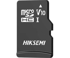 Hikvision HIKSEMI Micro SDHC kortelė 16GB, C10, UHS-I, (R:92MB/s, W:10MB/s) + adapteris
