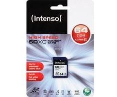 Atminties kortelė Tab Intenso SDXC 64 GB klasė 10 (3411490)