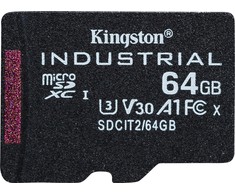 Tab Kingston MikroSDXC 64 GB klasė 10 UHL- / U3 A1 V30 (SDCIT2 / 64GBSP)