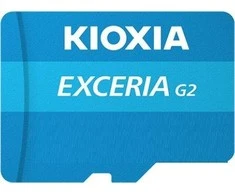 Atminties kortelė Kioxia Exceria Gen2 Micro SDXC 128GB UHS-I U3 V30