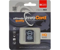 Atminties kortelė Imro MikroSDHC 8 GB klasė 4 (T _ 0004028)