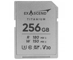 Atminties kortelė Karta ExAscend Karta pamięci ExAscend Titanium UHS-I V30 256GB