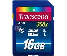 Atminties kortelė Transcend SDHC 16GB 10 klasės UHS-I 400x Premium