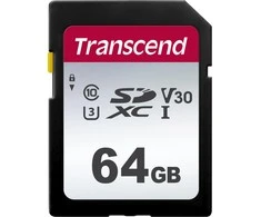 Atminties kortelė Transcend 300S SDXC 64 GB Class 10 (TS64GSDC300S)