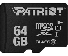 Atminties Kortelė - Patriot 64GB Micro SDXC UHS-I Klasė 10