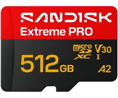 Atminties kortelė Karta SanDisk ExtremePro MicroSD UHS-I 512GB