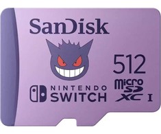 Atminties kortelė Nintendo Switch Micro SDXC 512 GB Class 10 UHS-I/U3 (SDSQXAO-512G-GN6ZK) kortelė SanDisk