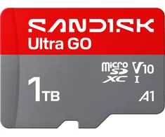 Atminties kortelė Karta SanDisk Ultra GO Micro SDXC 1 TB Class 10 UHS-I/U1 A1 V10 (SDSQUGN-1T00-GN6MN)