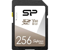 Silicon Power atminties kortelė SDXC 256GB Superior Pro UHS-II