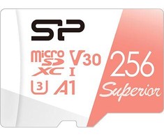SILIKONIO MAITINIMO KOMPIUTERIS &amp; COMMUNICAT SILICON POWER atminties kortelė Superior Micro SDXC 256GB UHS-I A3 V30