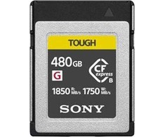 „Sony“ atminties kortelė „CFexpress Type B“, 480 GB, „Tough“