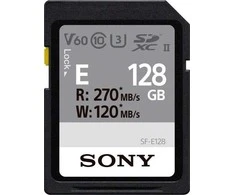 Sony atminties kortelė SDXC 128GB E UHS-II C10 U3 V60