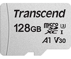 Atminties kortelė Karta Transcend 300S Micro SDXC 128 GB 10 klasės UHS-I/U3 V30 (TS128GUSD300S)