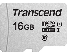 Atminties kortelė Tab Transcend 300S Micro SDHC 16 GB klasė 10 UHL- / U1 (TS16GUSD300S)