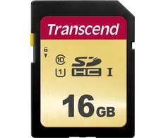Atminties kortelė TRANSCEND 16GB UHS-I U1 SD kortelė MLC