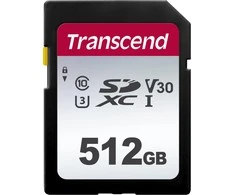 Atminties kortelė TRANSCEND 512GB UHS-I U3 SD kortelė