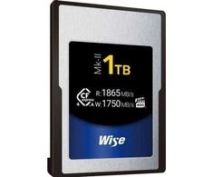 Atminties kortelė - Wise 1TB CFexpress 4.0 Type A Mk II 1865 MB/s 1750 MB/s