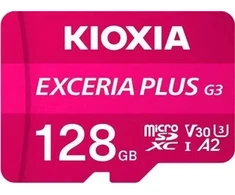 Atminties kortelė Kioxia EXCERIA PLUS G3 128 GB Micro SDXC UHS-I 10 klasė