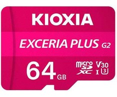 Atminties kortelė Karta Kioxia Kioxia LMPL2M064GG2 pamięć flash 64 GB Micro SDXC UHS-I Klasa 10
