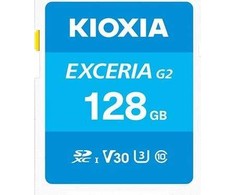 Atminties kortelė Kioxia Enterprise Ssd Karta Kioxia Exceria G2 SDXC 128GB UHS-I Klasa 10 (LNEX2L128GG4)