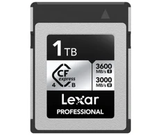 Atminties kortelė Karta Lexar Lexar CFexpress 4.0 Pro Sidabrinė, R3600/W3000 1TB
