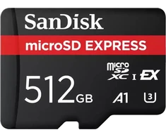 Atminties kortelė Karta SanDisk GamePlay Micro SDXC 512 GB Class 10 UHS-I/U3 V30 (SDSQXFN-512G-GN6GN)