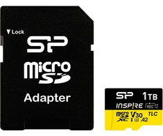 Atminties kortelė Karta Silicon Power Inspire Micro SDXC 1TB V30 (SP001TBSTXLA2V1NSP)