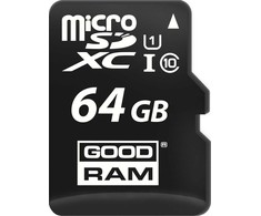 Atminties kortelė Tab GoodRam MikroSDXC 64 GB klasė 10 UHL- / U1 (M1A-0640R12)