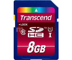 Atminties kortelė Transcend SDHC 8GB Class10 UHS-I 600x Ultimate